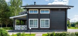 Дом из клееного бруса в стиле минимализм по проекту Веймар - фото 11 на сайте Holz House